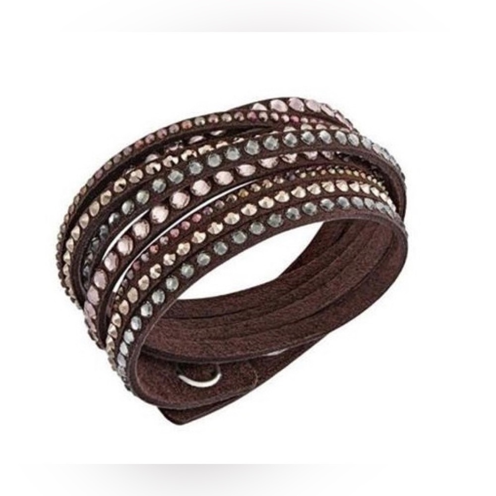 Brand New Swarovski - Slake Delux Brown Bracelet